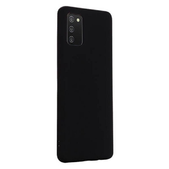 Picture of Evelatus Samsung Galaxy A02s Nano Silicone Case Soft Touch TPU Black