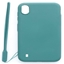 Attēls no Evelatus Samsung Galaxy A10 Soft Touch Silicone Case with Strap Blue