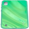 Picture of Evelatus Samsung Galaxy A10 Water Ripple Full Color Electroplating Tempered Glass Case Green
