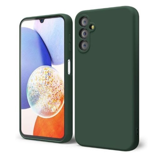 Picture of Evelatus Samsung Galaxy A14 4G / 5G Premium Soft Touch Silicone Case Pine Green