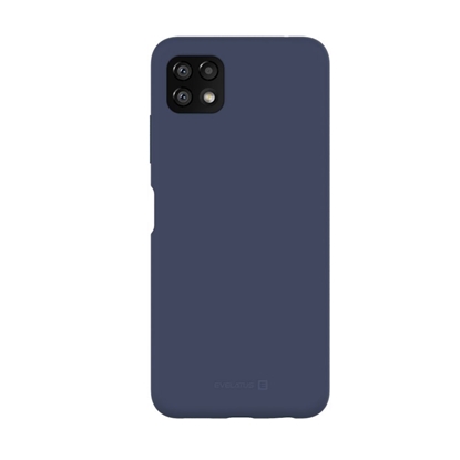 Attēls no Evelatus Samsung Galaxy A22 5G Premium Soft Touch Silicone Case Midnight Blue