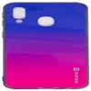 Picture of Evelatus Samsung Galaxy A40 Gradient Glass Case 4 Mystery
