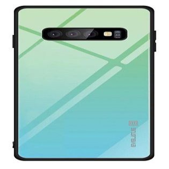 Picture of Evelatus Samsung Galaxy A40 Gradient Glass Case 6 Lagoon
