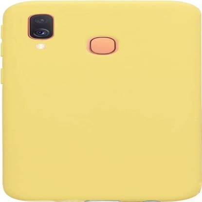 Attēls no Evelatus Samsung Galaxy A40 Nano Silicone Case Soft Touch TPU Yellow