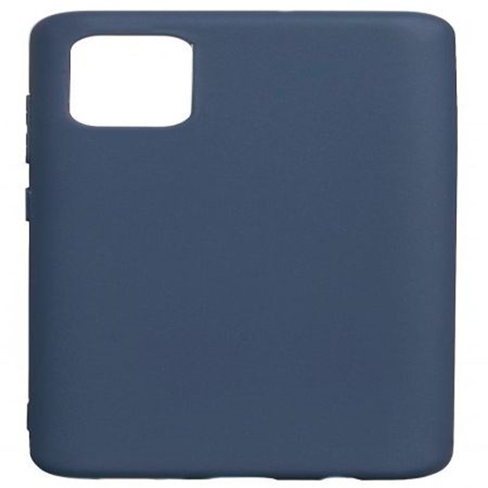 Picture of Evelatus Samsung Galaxy A41 Nano Silicone Case Soft Touch TPU Blue