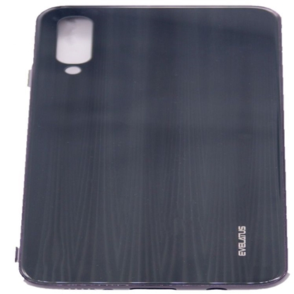 Attēls no Evelatus Samsung Galaxy A50 Water Ripple Full Color Electroplating Tempered Glass Black