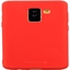 Picture of Evelatus Samsung Galaxy A6 Plus 2018 Nano Silicone Case Soft Touch TPU Red