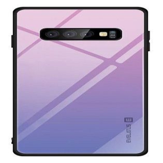Picture of Evelatus Samsung Galaxy A7 2018 Gradient Glass Case 2 Bubble Gum