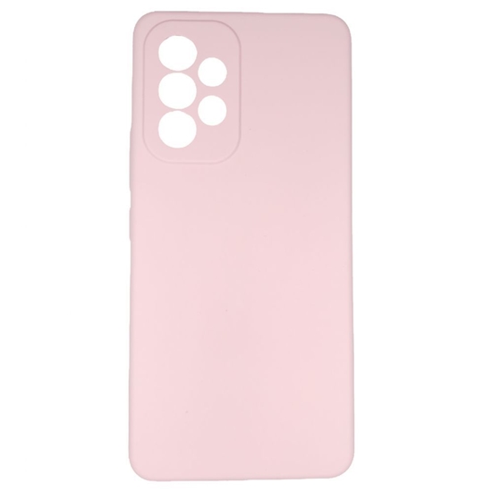 Picture of Evelatus Samsung Galaxy A73 5G Premium Soft TouchSilicone Case Pink Sand