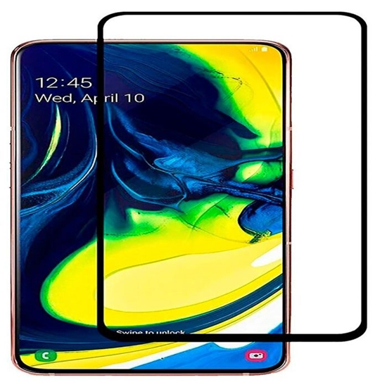 Picture of Evelatus Samsung Galaxy A80 2.5D Full Cover Japan Glue Glass Anti-Static