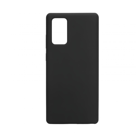 Picture of Evelatus Samsung Galaxy Note 20 Premium Soft Touch Silicone Case Black