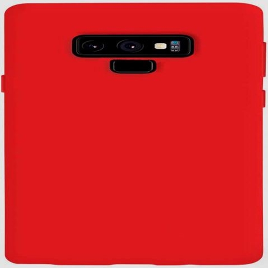 Picture of Evelatus Samsung Galaxy Note 9 Nano Silicone Case Soft Touch TPU Red