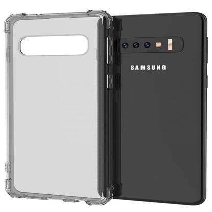 Attēls no Evelatus Samsung Galaxy S10 Military Shockproof Silicone Case TPU Black
