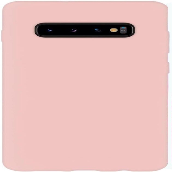 Picture of Evelatus Samsung Galaxy S10+ Nano Silicone Case Soft Touch TPU Beige