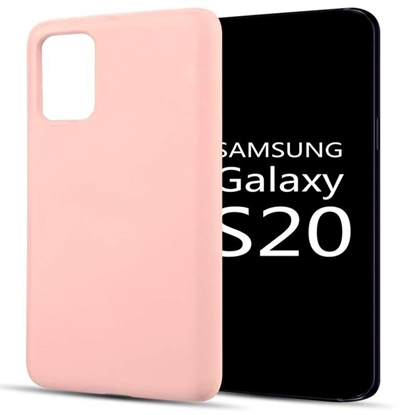 Attēls no Evelatus Samsung Galaxy S20 Nano Silicone Case Soft Touch TPU Beige