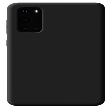 Attēls no Evelatus Samsung Galaxy S20 Nano Silicone Case Soft Touch TPU Black