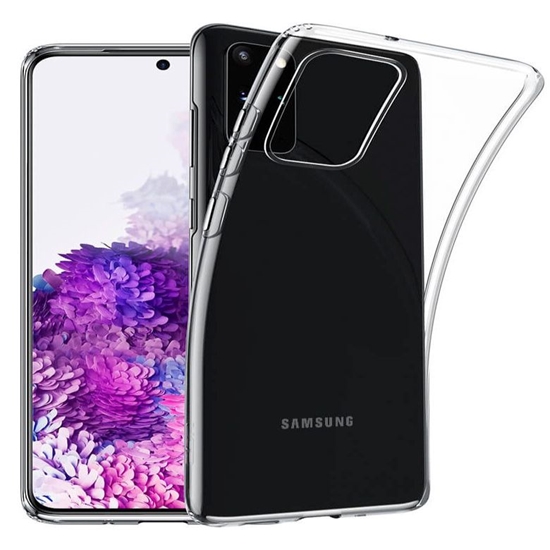 Изображение Evelatus Samsung Galaxy S20 Plus Clear Silicone Case 1.5mm TPU Transparent