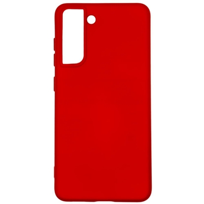 Attēls no Evelatus Samsung Galaxy S21 FE Nano Silicone Case Soft Touch TPU Red