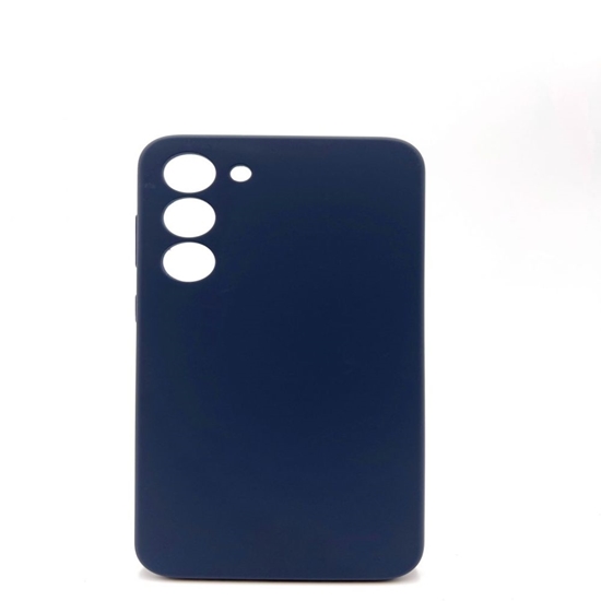 Picture of Evelatus Samsung Galaxy S23 Premium Magsafe Soft Touch Silicone Case New Function Midnight Blue