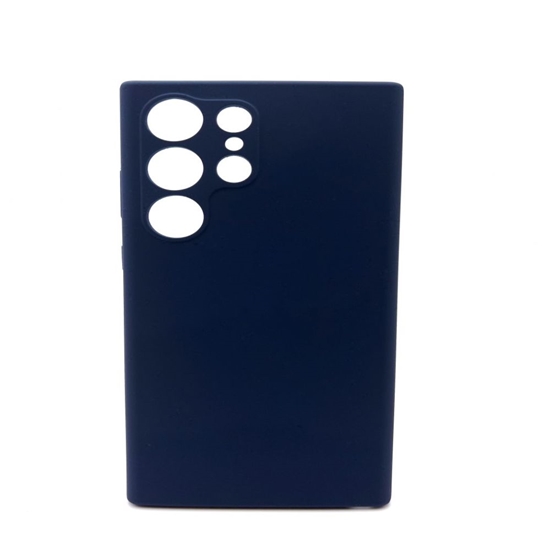 Picture of Evelatus Samsung Galaxy S23 Ultra Premium Magsafe Soft Touch Silicone Case New Function Midnight Blue