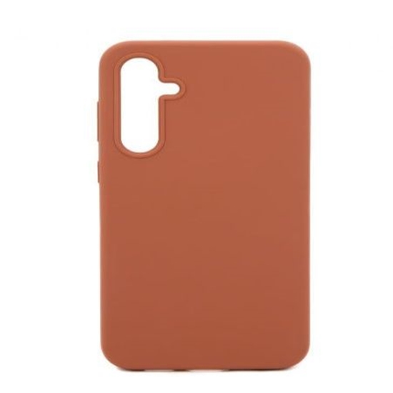 Picture of Evelatus Samsung Galaxy S24 Ultra Premium Soft Touch Silicone Case Brown