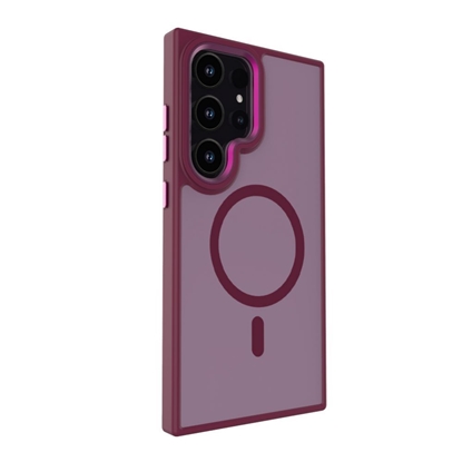 Attēls no Evelatus Samsung Galaxy S24 Ultra Shield Case With Magsafe matte Red