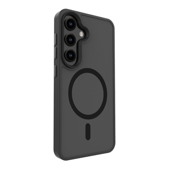 Изображение Evelatus Samsung Galaxy S25 Hybird Case With Magnetic PC+TPU Black