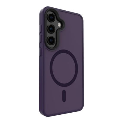 Изображение Evelatus Samsung Galaxy S25 Hybird Case With Magnetic PC+TPU Purple