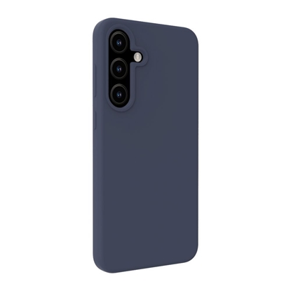 Изображение Evelatus Samsung Galaxy S25 Premium Magnetic Soft Touch Silicone Case Dark Blue