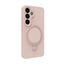 Изображение Evelatus Samsung Galaxy S25 Premium Magnetic with Stand Soft Touch Silicone Case Pink Sand