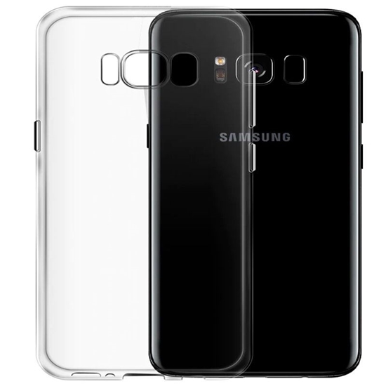 Picture of Evelatus Samsung Galaxy S8 Plus Clear Silicone Case 1.5mm TPU Transparent
