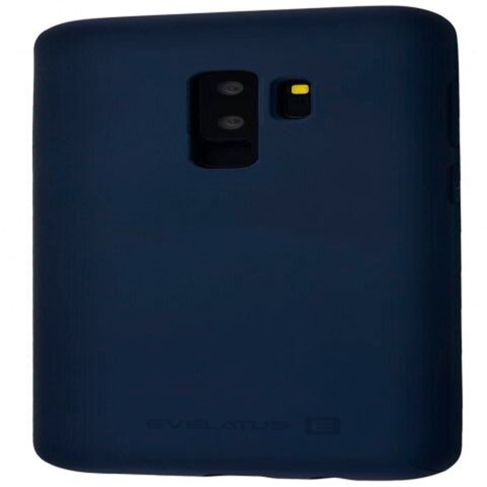 Picture of Evelatus Samsung Galaxy S9 Plus Silicone Case Midnight Blue