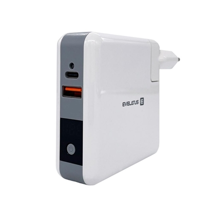 Изображение Evelatus Travel adapter Wireless Charger EWC06 White