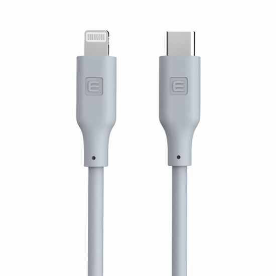 Изображение Evelatus Evelatus USB C to Lightning Silicone Cable 1.2M (MFI10CL) 60W / 20V3A White
