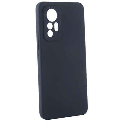 Attēls no Evelatus Xiaomi 12 Lite Premium Soft Touch Silicone Case Midnight Blue