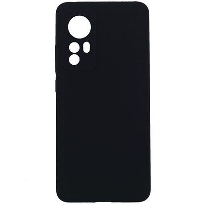 Attēls no Evelatus Xiaomi 12 Pro Premium Soft Touch Silicone Case Black