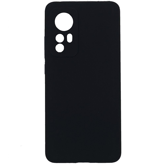 Picture of Evelatus Xiaomi 12/12X Nano Silicone Case Soft Touch TPU Black
