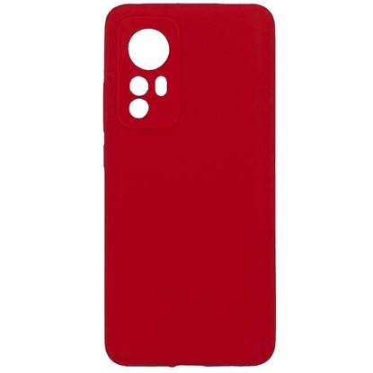 Attēls no Evelatus Xiaomi 12/12X Nano Silicone Case Soft Touch TPU Red