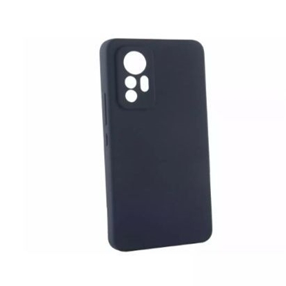 Attēls no Evelatus Xiaomi 12T Premium Soft Touch Silicone Case Midnight Blue