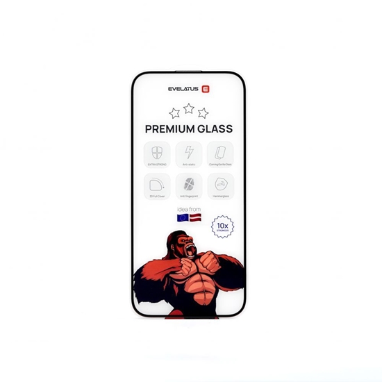 Picture of Evelatus Xiaomi 14 2.5D Full Cover Japan Glue Glass Anti-Static Black