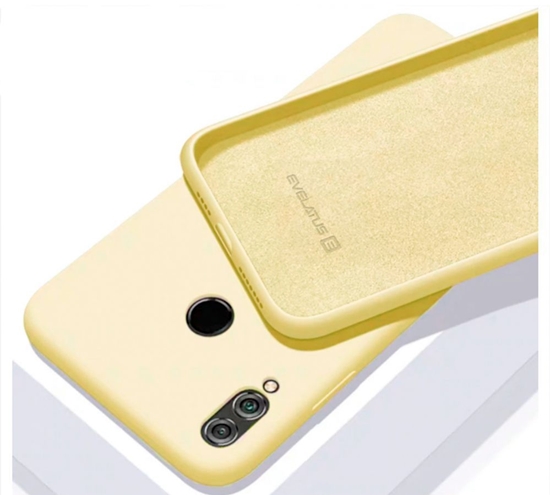 Picture of Evelatus Xiaomi Mi 9 Lite Soft Silicone Yellow