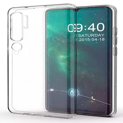 Attēls no Evelatus Xiaomi Mi Note 10 / Mi Note 10 Pro Clear Silicone Case 1.5mm TPU Transparent