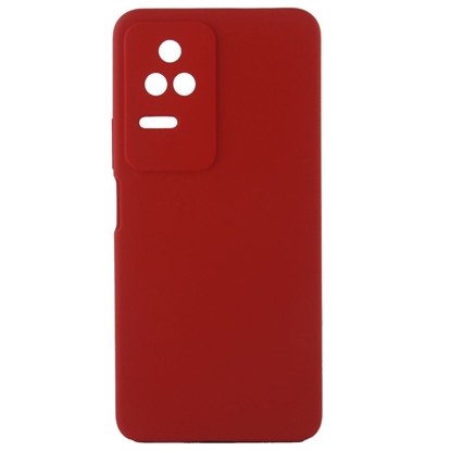 Attēls no Evelatus Xiaomi POCO F4 Premium Soft Touch Silicone Case Red