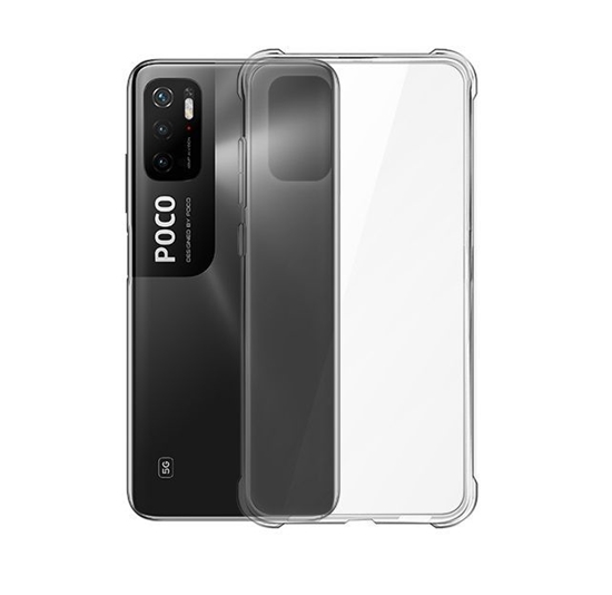 Picture of Evelatus Xiaomi Poco M3 Pro/M3 Pro 5G Military Shockproof Silicone Case TPU Transparent