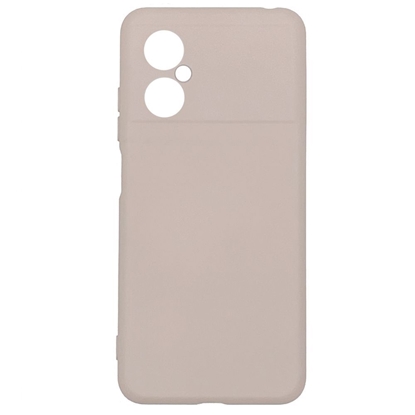 Attēls no Evelatus Xiaomi Poco M4 5G Nano Silicone Case Soft Touch TPU Beige