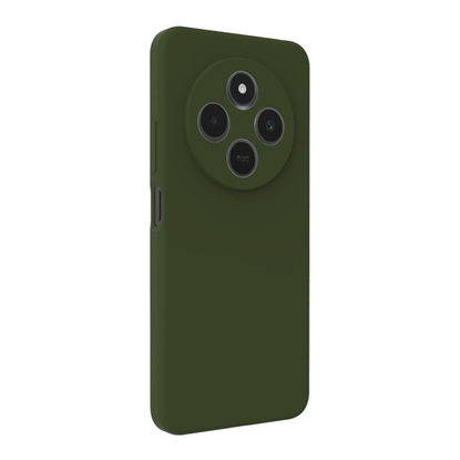 Attēls no Evelatus Xiaomi Redmi 14C 4G/ 14C 5G / Redmi A4 / POCO C75 Premium Soft Touch Silicone Case Dark Olive