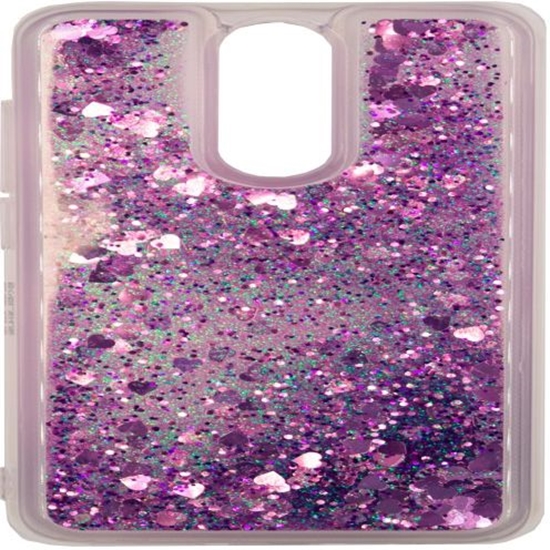 Picture of Evelatus Xiaomi Redmi 8 Shining Quicksand Case Purple