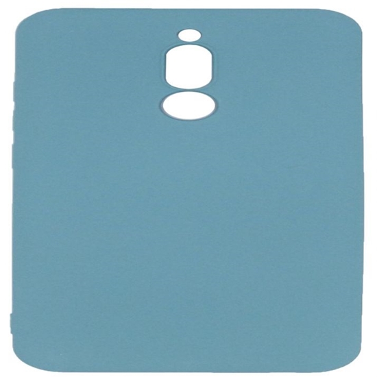 Picture of Evelatus Xiaomi Redmi 8 Soft Touch Silicone Case with Strap Blue