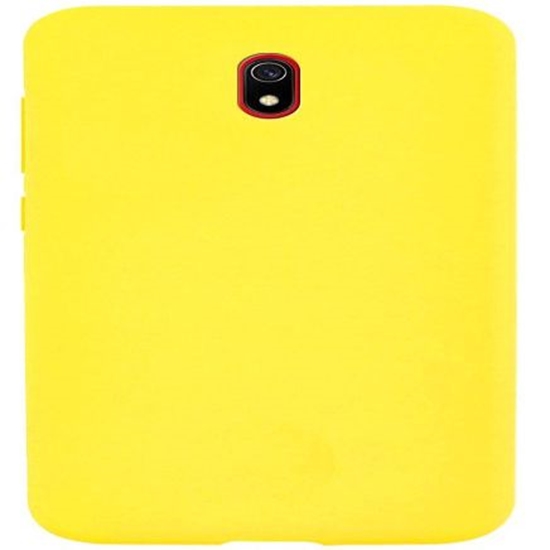 Picture of Evelatus Xiaomi Redmi 8a Nano Silicone Case Soft Touch TPU Yellow