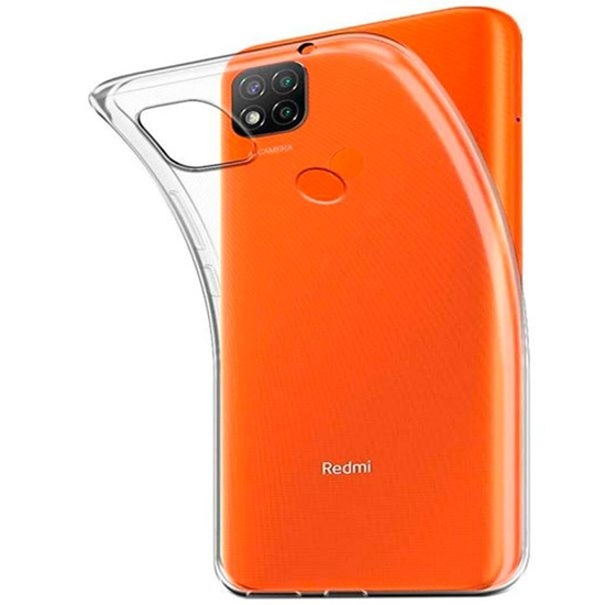 Изображение Evelatus Xiaomi Redmi 9C / 10A Clear Silicone Case 1.5mm TPU Transparent